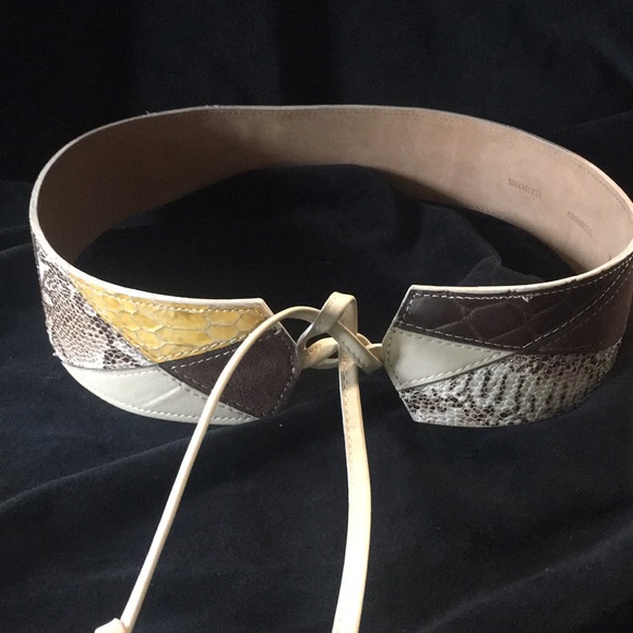 Worth Accessories - Genuine leather tie belt